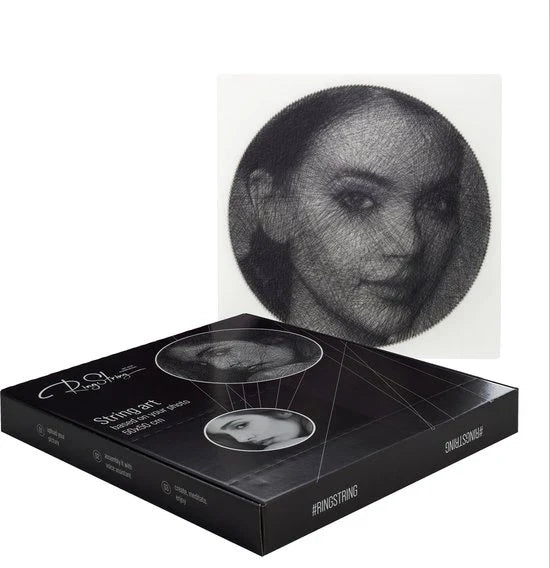 Dekorativ String Art Portret